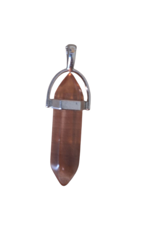 PENDENTIF CRISTAL SAUMON
